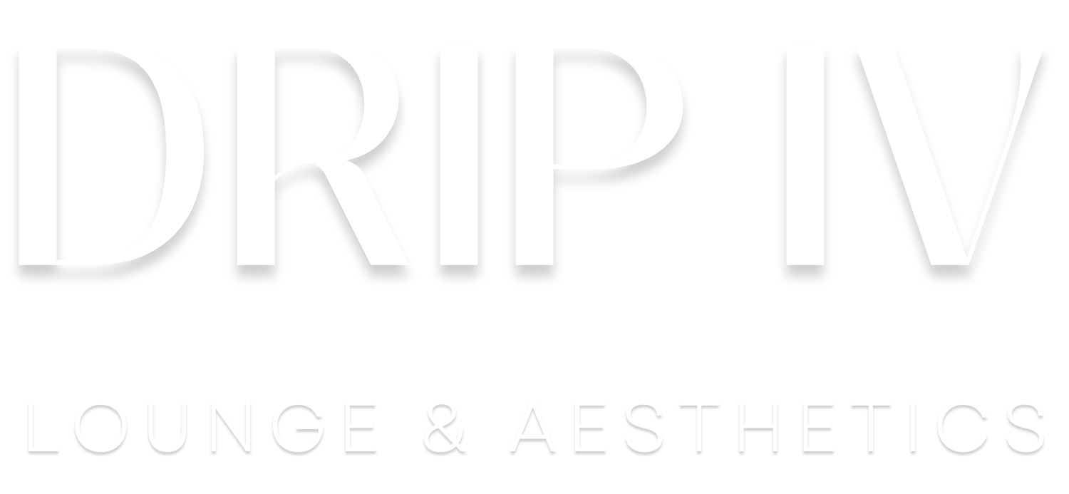 Drip IV Lounge & Aesthetics Baton Rouge - Logo White